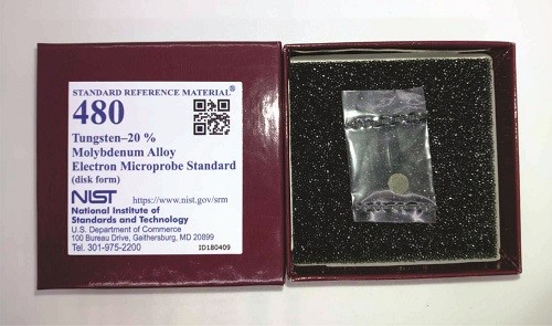 SRM 480  鎢20%鉬合金電子探針標準品
