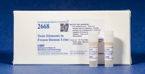 SRM 2668  冷凍人尿液中的有毒元素標準品
