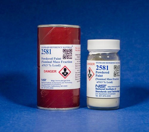 SRM 2581  油漆粉末標(biāo)準(zhǔn)品