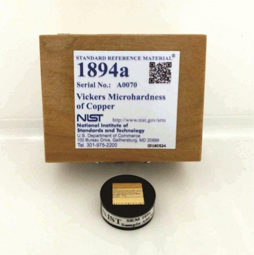 SRM 1894a  銅的維氏顯微硬度標準品