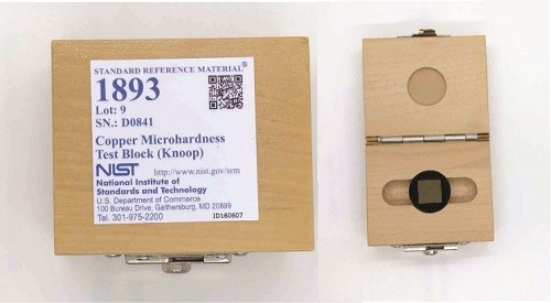 SRM 1893 銅顯微硬度測試塊(Knoop)標準品